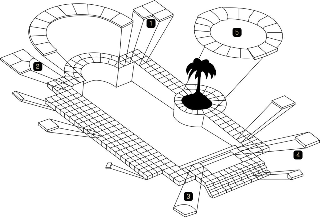 Borda para Piscina